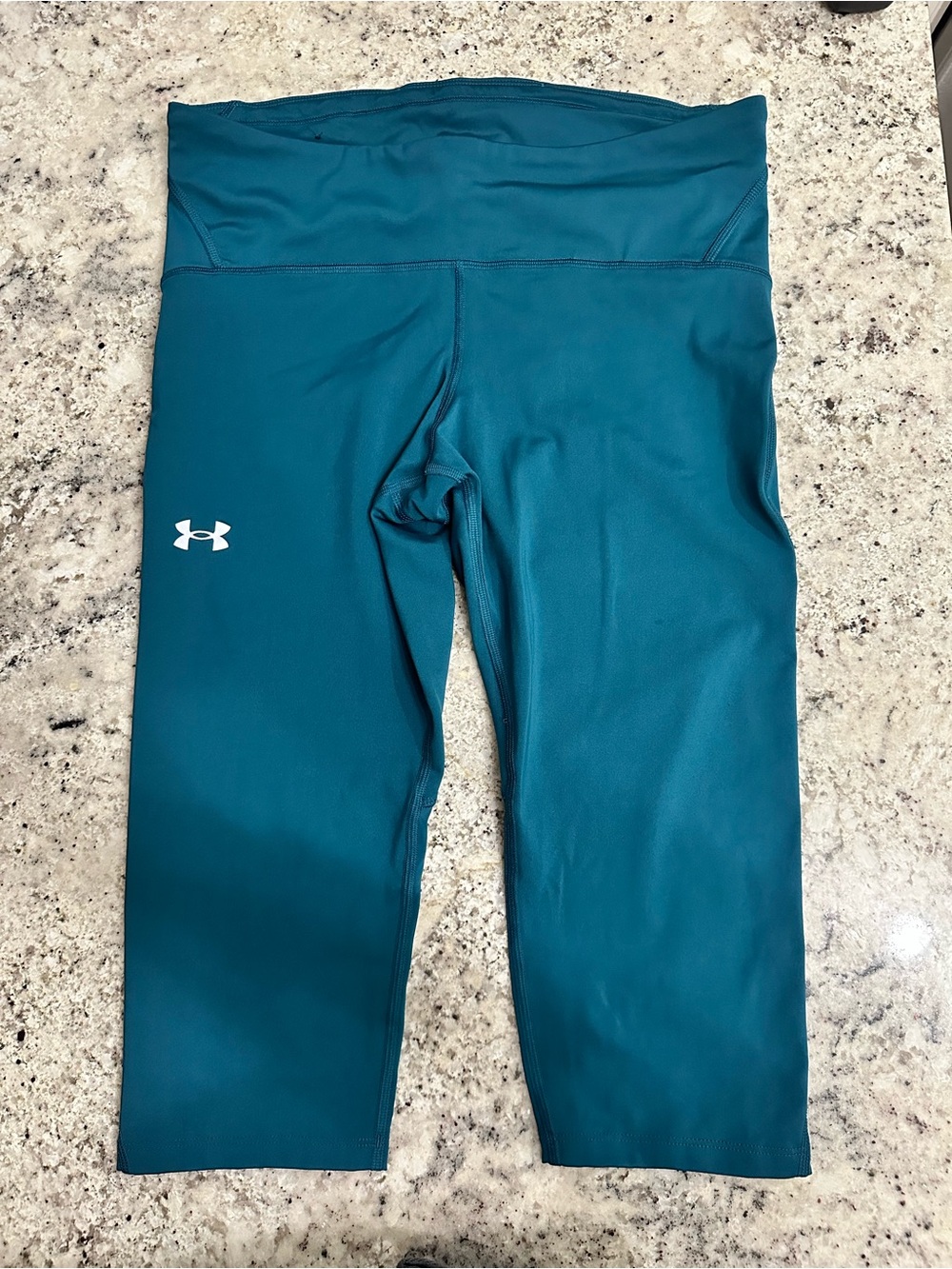 Under Armour Teal Capris for Women